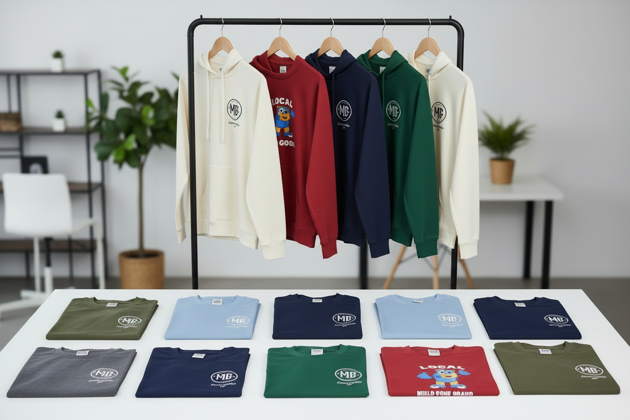 make all the shirts match the same logo