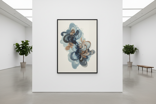 Non-glare matte poster ideal for studios, galleries, and corporate spaces.