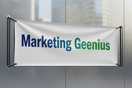 Put Marketing Geenius on the text instead